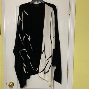 Elegant Black and White Sweater